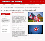 9-11 20th Anniversary Remembrance Panel | 2021 by Jacksonville State University