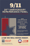 9/11 20th Anniversary Remembrance Panel | Event Poster by Jacksonville State University