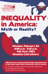 Inequality in America: Myth or Reality? | Event Poster by Jacksonville State University