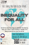 Inequality for All | Event Poster by Jacksonville State University