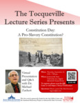 Tocqueville Lecture Series | Event Poster 2 by Jacksonville State University