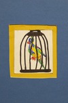 Parrot in Cage by Brian Dean