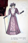The Importance of Being Earnest (1988) | Costume Sketch 002 by Freddy Clements