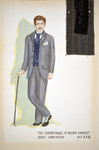 The Importance of Being Earnest (1988) | Costume Sketch 004 by Freddy Clements