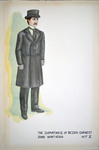 The Importance of Being Earnest (1988) | Costume Sketch 007 by Freddy Clements
