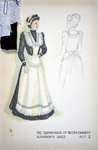 The Importance of Being Earnest (1988) | Costume Sketch 008 by Freddy Clements
