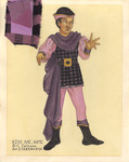 Kiss Me Kate! (1990) | Costume Sketch 003 by Freddy Clements