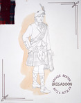 Brigadoon (1992) | Costume Sketch 007 by Freddy Clements