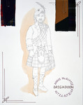 Brigadoon (1992) | Costume Sketch 013 by Freddy Clements