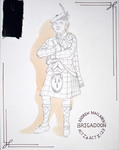 Brigadoon (1992) | Costume Sketch 020 by Freddy Clements
