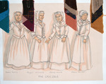 Crucible (1992) | Costume Sketch 003 by Freddy Clements