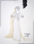 My Fair Lady (1994) | Costume Sketch 007 by Freddy Clements