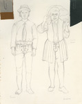 Man of La Mancha (1995) | Costume Sketch 002 by Freddy Clements