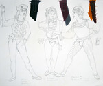 Romeo and Juliet (1995) | Costume Sketch 002 by Freddy Clements