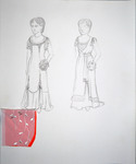 Wedding (2001) | Costume Sketch by Freddy Clements