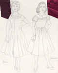 West Side Story (2004) | Costume Sketch 005 by Freddy Clements