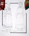 Fiddler on the Roof (2008) | Costume Sketch 011 by Freddy Clements