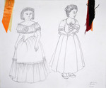 Beauty and the Beast (2010) | Costume Sketch 001 by Freddy Clements