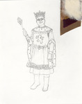 Mystic Krewe of Apollo 47th Anniversary Ball (2024) | Costume Sketch 002 by Freddy Clements