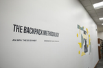 “Backpack” Method Exhibit | Exhibition entrance by Alba Conejero