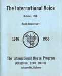 International Voice | October 1956, Tenth Anniversary by Jacksonville State Teachers College