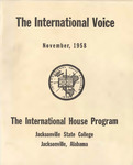 International Voice | November 1958 by Jacksonville State Teachers College