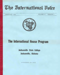 International Voice | December 1962, vol. 12, no. 1 by Jacksonville State Teachers College