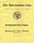 International Voice | Spring 1963, vol. 12, no. 2 by Jacksonville State Teachers College