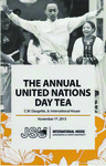 2015 United Nations Day Tea Program by David Myer