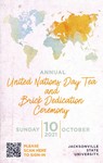 2021 United Nations Day Tea Program