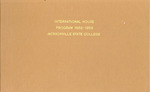International House Scrapbook 1952-1953