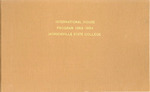 International House Scrapbook 1953-1954 by James H. Jones