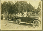 Morgan Literary Society Car in 1916 State Normal School Parade by unknown