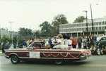 Mary Fletcher and Her Court, 1985 Homecoming Parade by unknown