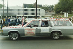 International House Parade Car, 1985 Homecoming Parade by unknown