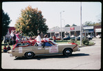 International House Parade Car, 1983 Homecoming Parade by unknown