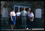 Phi Alpha Theta, 1983 Members Outside Jacksonville Police Department Building 1 by unknown