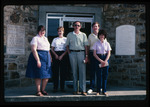 Phi Alpha Theta, 1983 Members Outside Jacksonville Police Department Building 2 by unknown