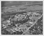 Aerial View of 1960s Jacksonville, Ala and JSU Campus 5 by unknown