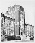 Bibb Graves Hall in the Spring, circa 1963 Front Center Exterior by unknown