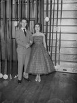 Dance in College Gymnasium, 1952 Senior Ball 64 by Opal R. Lovett