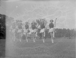 Majorettes, 1950 Jacksonville State College Band 5 by Opal R. Lovett