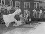Dorm Display Daugette Hall, 1950 Homecoming Activities 1 by Opal R. Lovett