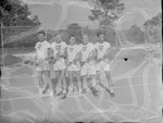 1950s Tennis Players 2 by Opal R. Lovett