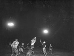 1950s Football Game Action 38 by Opal R. Lovett