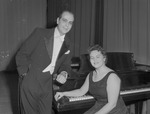 Two Performers at Piano on Stage 1 by Opal R. Lovett