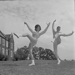 Jerry Hill and Dottie Wright, Southerners Marching Band Twirlers 2 by Opal R. Lovett