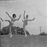 Jerry Hill and Dottie Wright, Southerners Marching Band Twirlers 3 by Opal R. Lovett