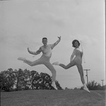 Jerry Hill and Dottie Wright, Southerners Marching Band Twirlers 6 by Opal R. Lovett