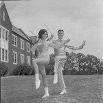 Jerry Hill and Dottie Wright, Southerners Marching Band Twirlers 9 by Opal R. Lovett